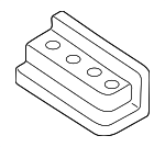 51138236878 - : License Lamp for BMW: 525i, 528i, 540i Image