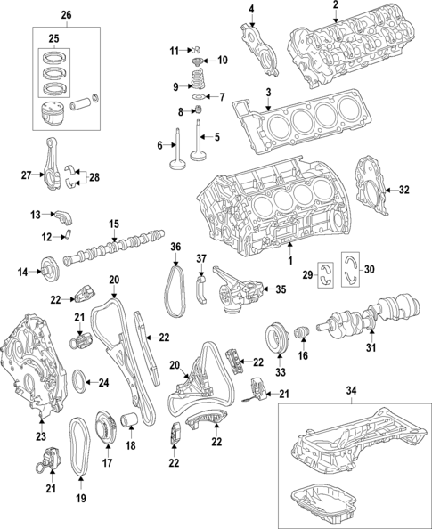 Oil Pan for 2019 Mercedes-Benz GLS63 AMG #0