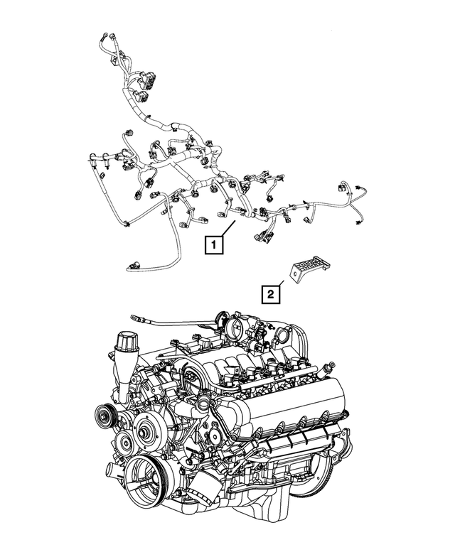 68088975AC - Electrical: Engine Wiring for Mopar Image image