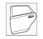 821013TA0D - Body: Door Shell for Nissan: Altima Image