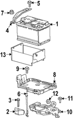 42854807 - : Insulator for Buick: Envista | Chevrolet: Trax Image