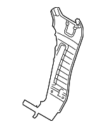 884912M0009P - Body: Back Panel for Hyundai: Genesis Coupe Image