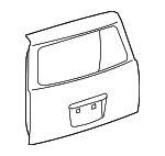 6700552671 - Body: Lift Gate for Scion: xB Image