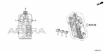 39794SDAA02 - Electrical/Exhaust/Heater/Fuel: RELAY ASSY., POWER (MICRO ISO)(DENSO) for Acura Image