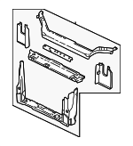 15871561 - Body: Support Assembly for Buick: Terraza | Chevrolet: Uplander, Venture | Oldsmobile: Silhouette | Pontiac: Montana | Saturn: Relay Image