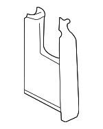 15871562 - Body: Side Extension for Buick: Terraza | Chevrolet: Uplander, Venture | Oldsmobile: Silhouette | Pontiac: Montana, Trans Sport | Saturn: Relay Image