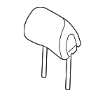 88701E6010S9G - Body: Headrest for Hyundai Image