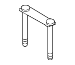 41374AG021 - Suspension: Front Mount Mount Plate for Subaru Image