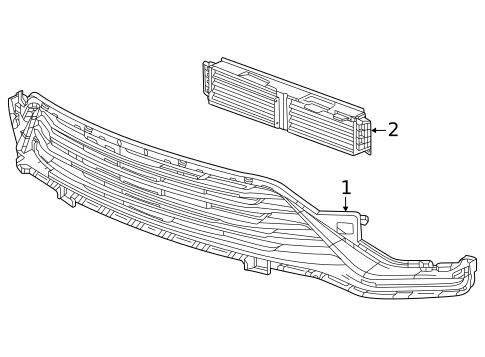 Grille for 2026 Buick Envista #0