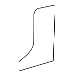 7599948010 - Body: Stone Guard for Toyota: Highlander Image