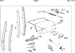 1207500075 - : Rear Lid Shell for Mercedes-Benz Image