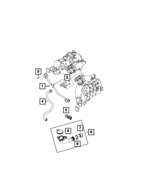 Crankcase Ventilation for 2019 Alfa Romeo Giulia #0