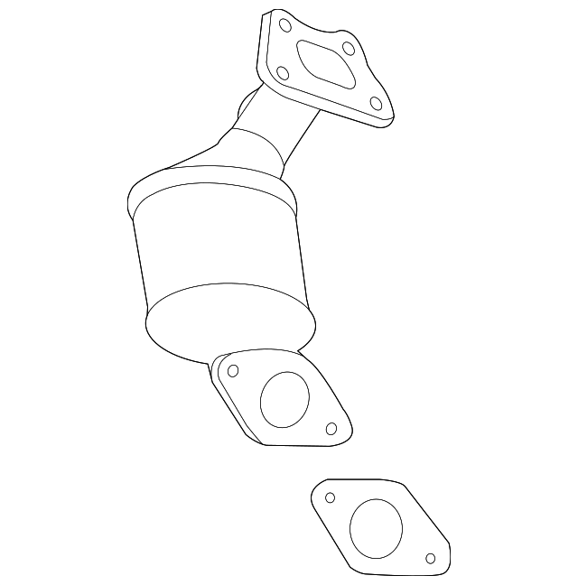 2017-2018 Buick LaCrosse Driver Side Three-Way Catalytic Converter with ...