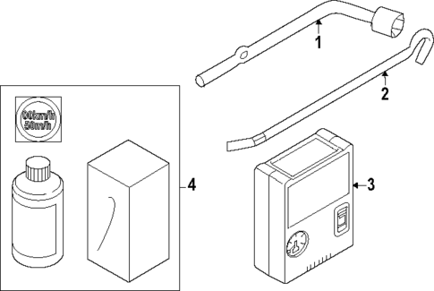 Jack & Components for 2025 Mitsubishi Outlander PHEV #0