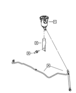 4578337AC - Emission Systems: Proportional Purge Solenoid Bracket for Mopar Image