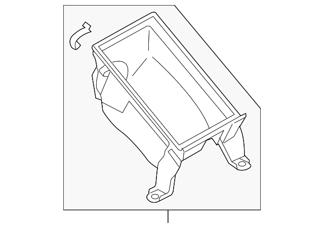 2001-2008 Subaru Air Inlet Case 46051AE000 | Subaru Parts Guys