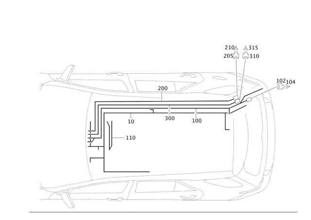 1644401638 - Electrical Equipment and Instruments: Electrical Wiring Harness for Mercedes-Benz: ML320, ML350, ML450, ML500, ML550, ML63 AMG Image image