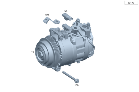 Refrigerant Compressor for 2026 Mercedes-Benz AMG GT 55 #0