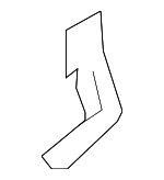 8A5Z5422606A - Body: Handle, Inside Bracket for Lincoln: MKS Image