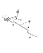 52079789AA - Cooling: Transmission Oil Cooler Bracket for Mopar Image