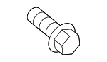 90139S2R000 - Body: Door Glass Bolt for Honda Image