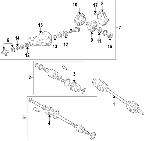 Propeller Shaft for 2022 Subaru BRZ #0