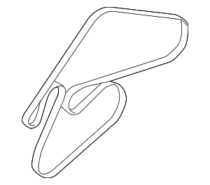 252123C100 - : Serpentine Belt for Hyundai Image