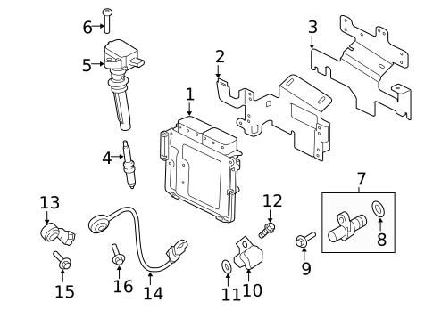 IGNITION SYSTEM for 2020 Jaguar F-Pace #2