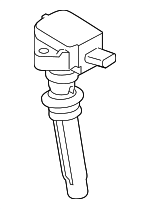 JDE38637 - : Ignition Coil for Jaguar: E-Pace, F-Pace, F-Type, XE, XF Image