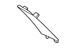 51415A03011 - Body: Pull Handle Hole Cover for BMW Image