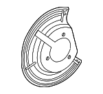 52855011AD - Brakes: Splash Shield for Ram: Dakota Image