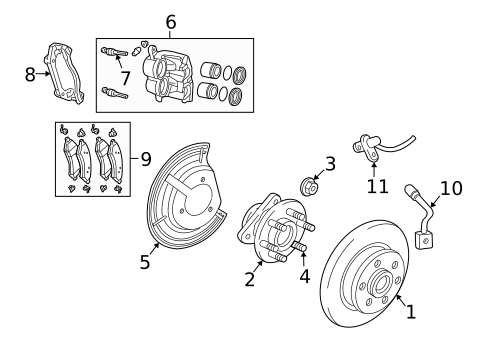 Front Brakes for 2011 Ram Dakota #0