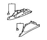 92125AN02A - Body: Extension Panel for Subaru: Legacy, Outback Image