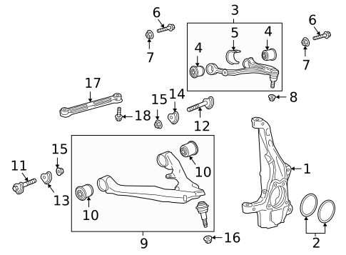 Suspension, Springs & Related Components for 2025 Cadillac Escalade #1