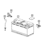BE0H7700AA - Electrical: Storage Battery for Mopar Image image