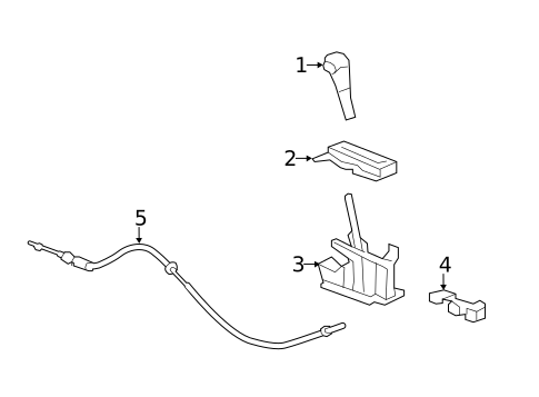 Gear Shift Control for 2012 Buick Enclave #0