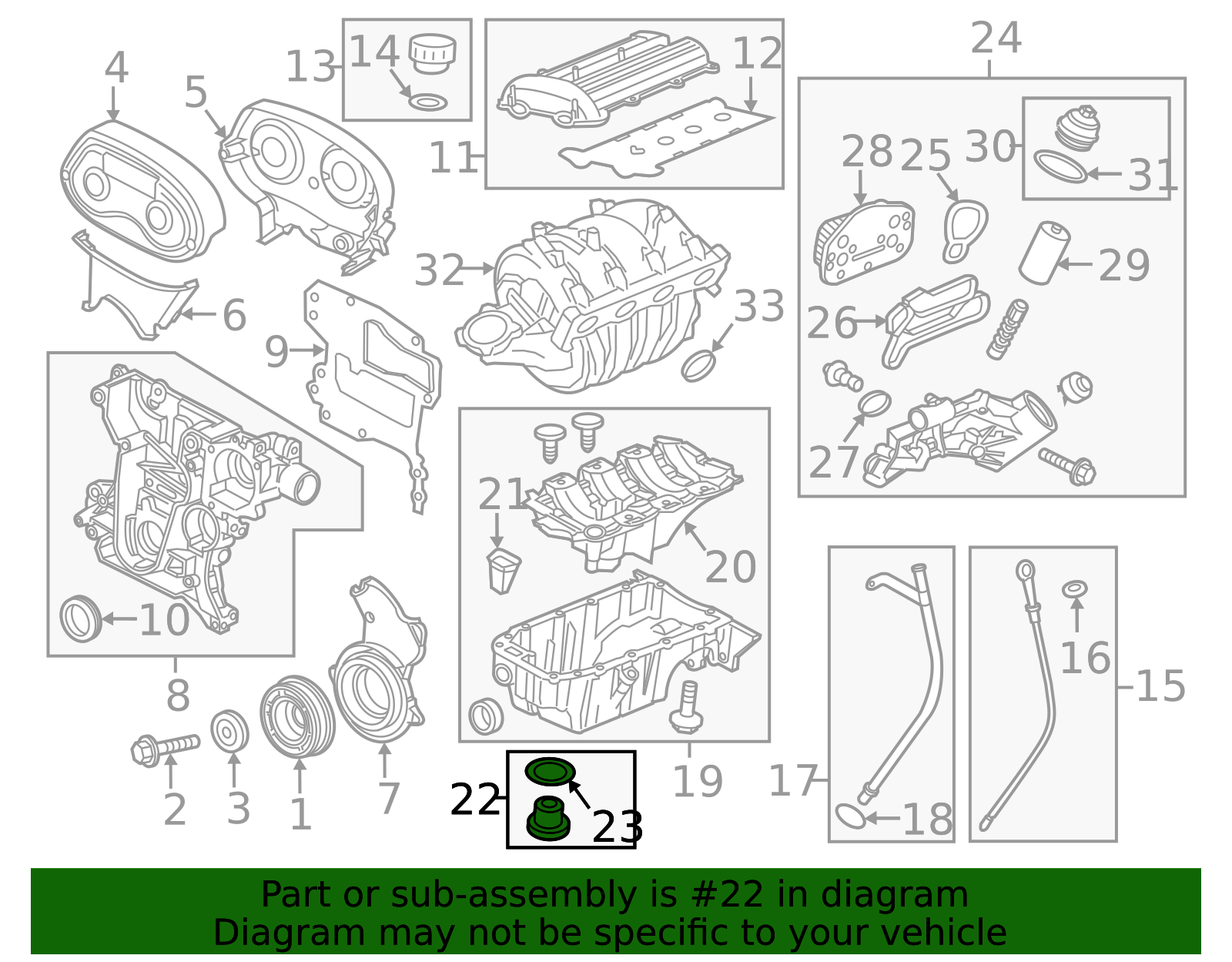thumbnail interactive-video image 1 of Genuine GM 55568037 Oil Drain Plug For 2011-2013 Chevy Cruze Sonic Volt 1 of 2