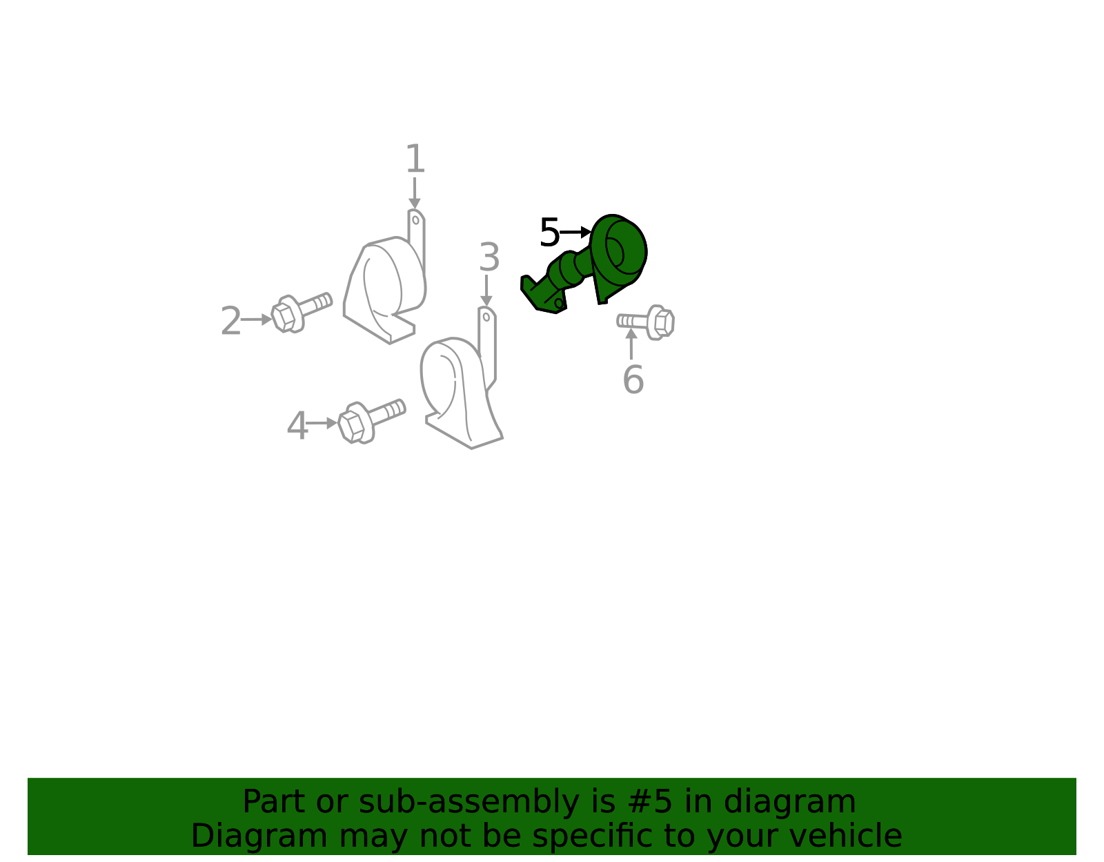 2004-2015 Toyota Wireless Door Lock Buzzer 89747-AC010 | Toyota