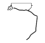 57330SG060 - Body: Release Cable for Subaru: Forester, WRX, WRX STI Image