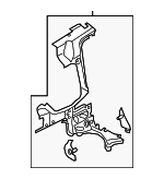 DT1Z17277A58D - Body: Panel Reinforced for Ford: Transit Connect Image