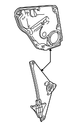 3B5839462A - Body: Window Regulator for Volkswagen: Passat Image