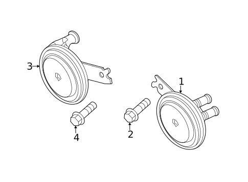 Anti-Theft Components for 2020 Mitsubishi Outlander Sport #0