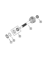68056415AA - TR6060; 6-Speed; Manual Transmission: Input Shaft Seal for Mopar Image
