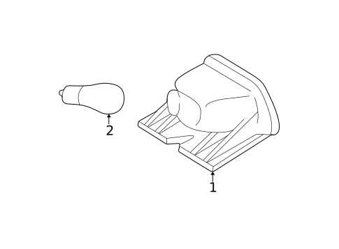 High Mounted Stop Lamp for 1999 Mercedes-Benz ML 320 #0