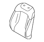 88460DW030H26 - Body: Seat Back Cover for Kia Image