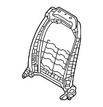 88430DW000 - Body: Seat Back Frame for Kia Image