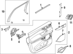 SL7Z4027411EA - : Door Trim Panel for Ford Image
