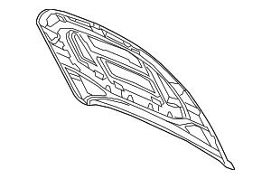 17A823031A - : Hood for Volkswagen: Jetta Image