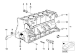 11111735525 - Engine: Hex Bolt for BMW Image