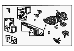 79502S9VA51 - : AC &amp; Heater Assembly for Honda: Pilot Image